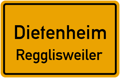 Straßenverzeichnis Dietenheim Regglisweiler