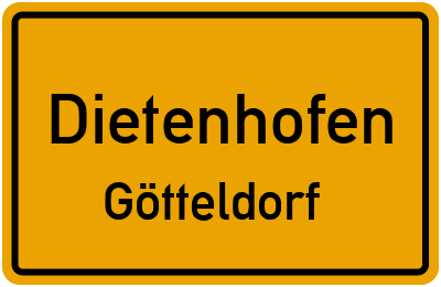 Straßenverzeichnis Dietenhofen Götteldorf