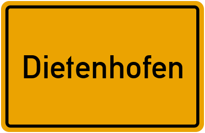 Dietenhofen in Bayern