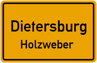 Straßenverzeichnis Dietersburg Holzweber