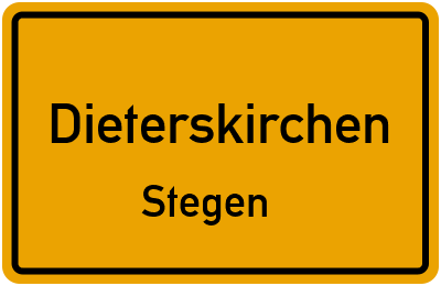 Straßenverzeichnis Dieterskirchen Stegen