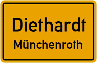 Straßenverzeichnis Diethardt Münchenroth