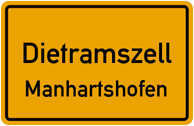 Straßenverzeichnis Dietramszell Manhartshofen