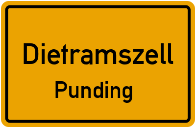 Straßenverzeichnis Dietramszell Punding