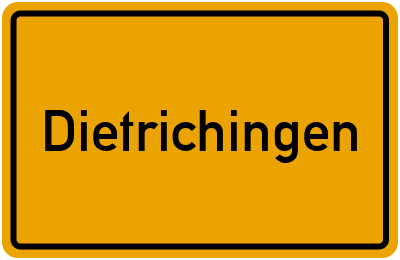 Dietrichingen in Rheinland-Pfalz
