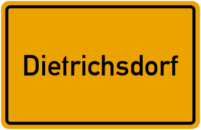 Dietrichsdorf Branchenbuch