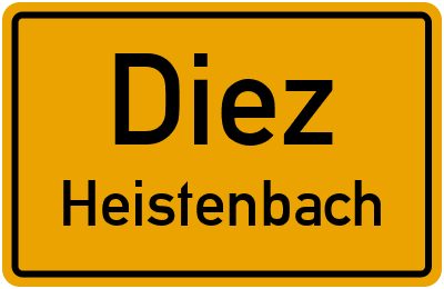 Straßenverzeichnis Diez Heistenbach