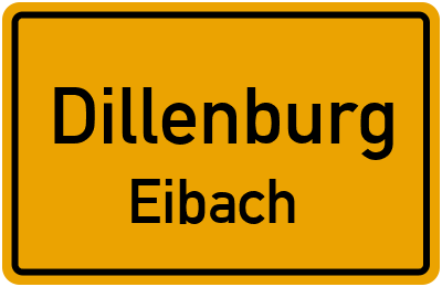 Straßenverzeichnis Dillenburg Eibach
