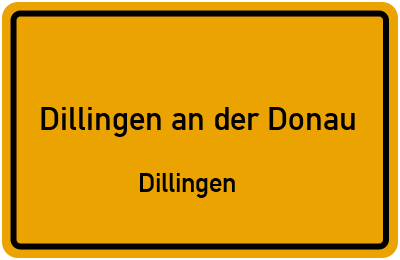 Straßenverzeichnis Dillingen an der Donau Dillingen