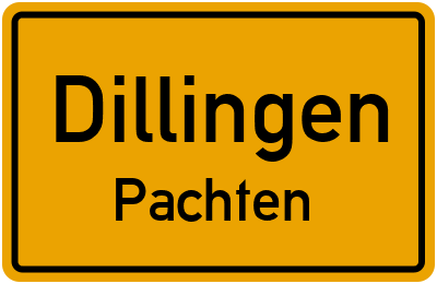 Straßenverzeichnis Dillingen Pachten