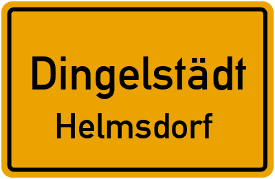 Straßenverzeichnis Dingelstädt Helmsdorf