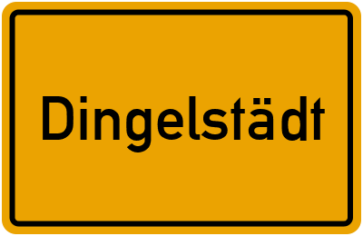 Dingelstädt in Thüringen