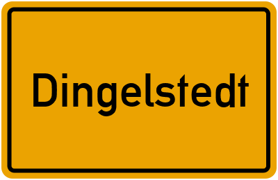 Dingelstedt in Sachsen-Anhalt