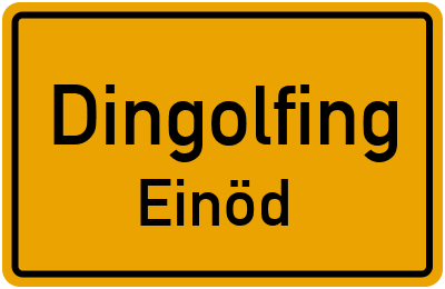 Straßenverzeichnis Dingolfing Einöd