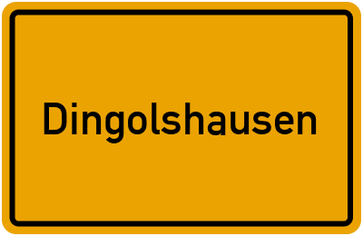 Dingolshausen in Bayern