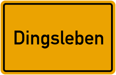 Dingsleben in Thüringen