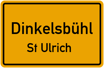 Straßenverzeichnis Dinkelsbühl St Ulrich