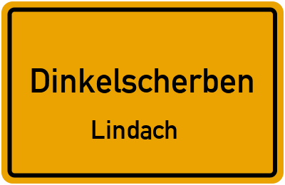 Straßenverzeichnis Dinkelscherben Lindach
