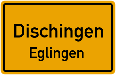 Straßenverzeichnis Dischingen Eglingen
