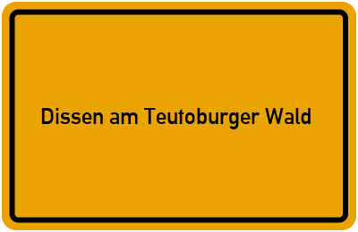 Dissen am Teutoburger Wald in Niedersachsen
