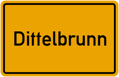Dittelbrunn in Bayern
