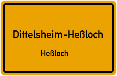 Straßenverzeichnis Dittelsheim-Heßloch Heßloch