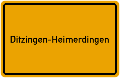 Branchenbuch Ditzingen-Heimerdingen, Baden-Württemberg