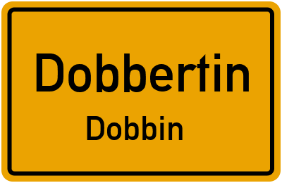 Straßenverzeichnis Dobbertin Dobbin