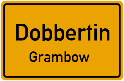 Straßenverzeichnis Dobbertin Grambow