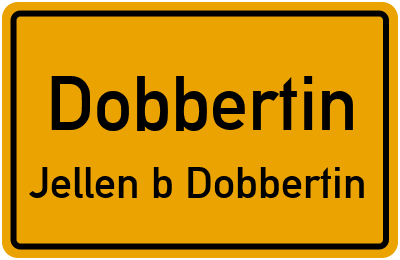 Straßenverzeichnis Dobbertin Jellen b Dobbertin