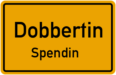Straßenverzeichnis Dobbertin Spendin