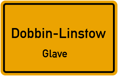Straßenverzeichnis Dobbin-Linstow Glave