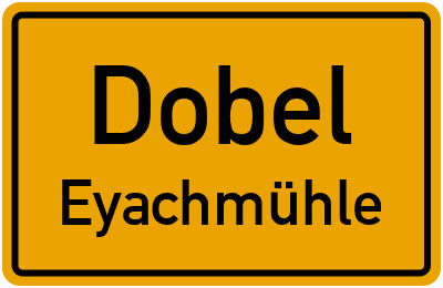 Straßenverzeichnis Dobel Eyachmühle