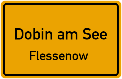 Straßenverzeichnis Dobin am See Flessenow