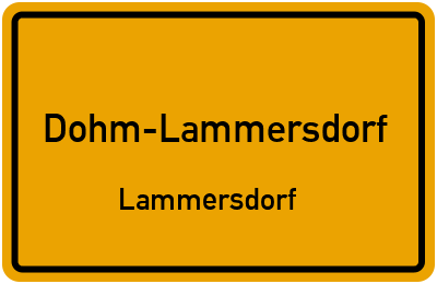 Straßenverzeichnis Dohm-Lammersdorf Lammersdorf