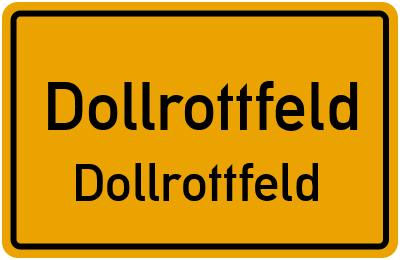 Straßenverzeichnis Dollrottfeld Dollrottfeld