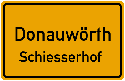 Straßenverzeichnis Donauwörth Schiesserhof