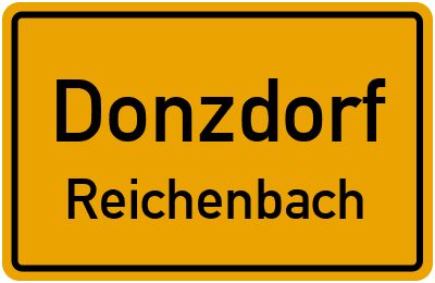 Straßenverzeichnis Donzdorf Reichenbach
