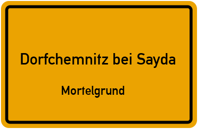 Dorfchemnitz bei Sayda