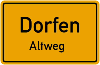 Straßenverzeichnis Dorfen Altweg