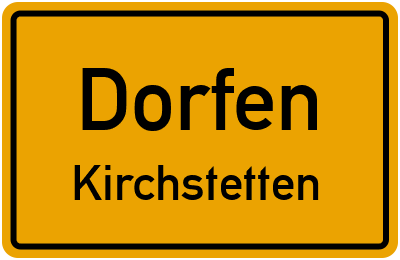 Straßenverzeichnis Dorfen Kirchstetten