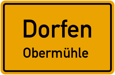 Straßenverzeichnis Dorfen Obermühle