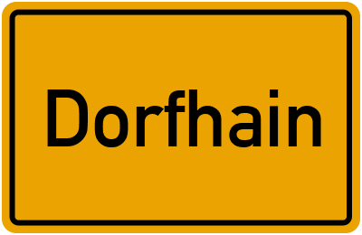 Dorfhain in Sachsen
