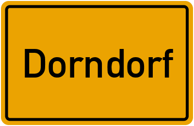 Dorndorf in Thüringen