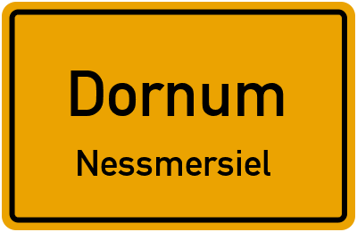 Straßenverzeichnis Dornum Nessmersiel