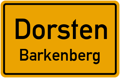 Straßenverzeichnis Dorsten Barkenberg