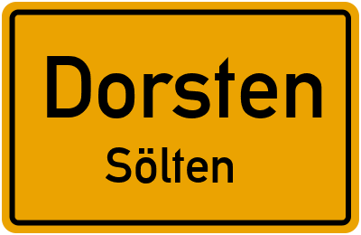 Straßenverzeichnis Dorsten Sölten