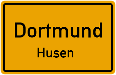 Ortsschild Dortmund Husen