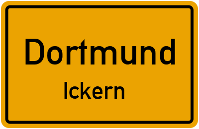Straßenverzeichnis Dortmund Ickern