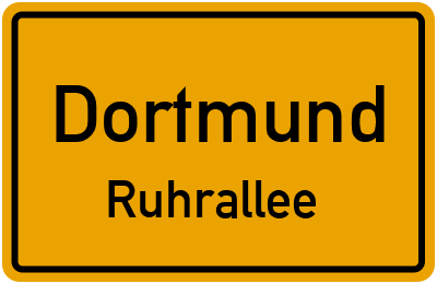 Straßenverzeichnis Dortmund Ruhrallee